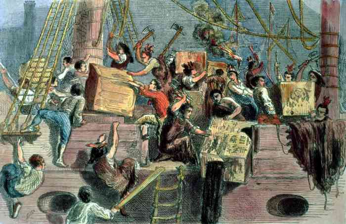 Boston tea party