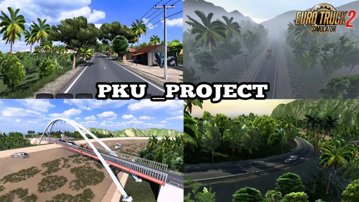 Download Map PKU Spesial HUT RI ke-77 ETS2 Indonesia: Peta Khusus Hari Kemerdekaan