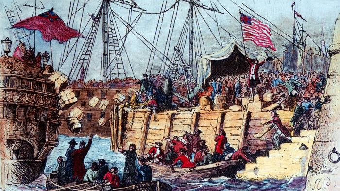 Boston tea party history 1773 day revolution act american where war liberty revolutionary ships year america british adams when who